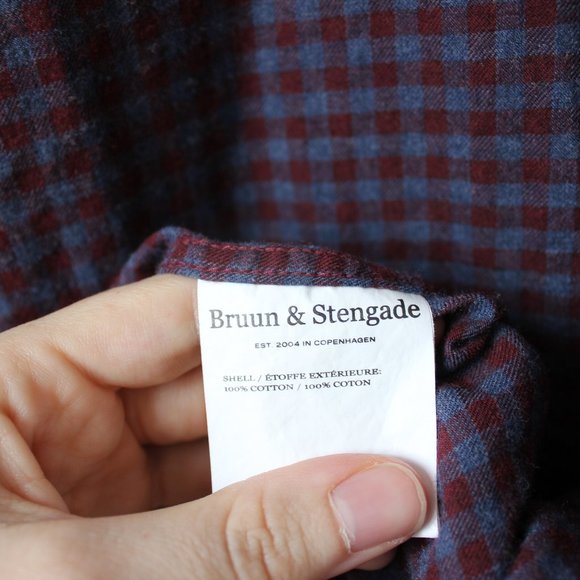 Bruun & Stengade Slim Fit Button Up Shirt - Picture 7 of 8